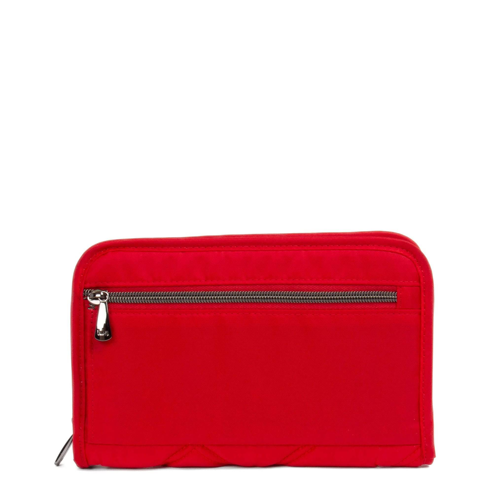 Zeppelin 2 RFID Wristlet Wallet - POPPY RED - Zeppelin_PoppyRed_03